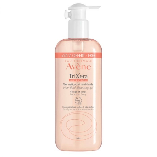 Avene Trixera Nutration nutri-fluide cleanser 500ML